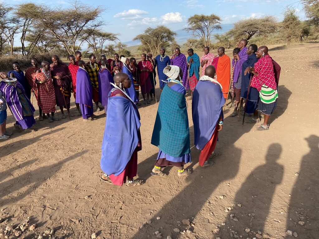 Maasai Visit in Serengeti